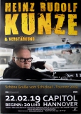 KUNZE, HEINZ RUDOLF - 2019 - Plakat - Schne Grsse - Poster - Hannover