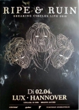 RIPE AND RUIN - 2019 - Plakat - Breaking Circles - Poster - Hannover