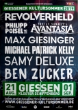 KULTURSOMMER - 2019 - Concert - Revolverheld - Kelly Family - Poster - Giessen