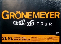 GRNEMEYER, HERBERT - 1993 - Plakat - Concert - Chaos - Poster - Stuttgart