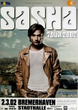 SASHA - 2002 - Live In Concert Tour - Poster - Bremerhaven