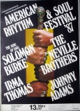 RHYTHM AND SOUL FESTIVAL - 1987 - Concert - Solomon Burke - Poster - Essen