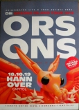 ORSONS - 2019 - Plakat - Concert - Island Tour - Poster - Hannover