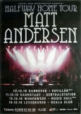 ANDERSEN, MATT - 2019 - Live In Concert - Halfway Home Tour - Poster