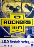ROCKERS HIFI - 1996 - Plakat - Concert - Mish Mash - Tourposter - Hamburg