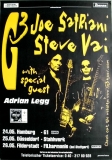 SATRIANI, JOE - 1995 - Steve Vai - Adrian Legg - Live In Concert Tour - Poster