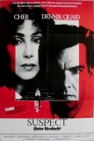 SUSPECT - UNTER VERDACHT - 1988 - Film - Cher - Dennis Quaid - Poster