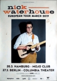 WATERHOUSE, NICK - 2019 - Live In Concert - European Tour - Poster - Hamburg