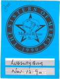 SISTERS OF MERCY - 1990 - Pass - Thing 1 Tour - Ludwigsburg