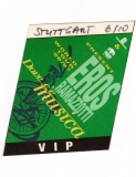 RAMAZZOTTI, EROS - 1996 - VIP Pass - Dove ce Musica World Tour - Stuttgart