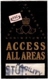 SIMPLE MINDS - 1989 - All Access Pass - Street Fighting Years Tour - Stuttgart