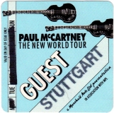 McCARNTNEY, PAUL - BEATLES - 1993 - Guest Pass - World Tour - Stuttgart - B