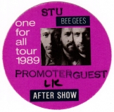 BEE GEES - 1989 - Promotor-Guest Pass - One for All Tour - Stuttgart