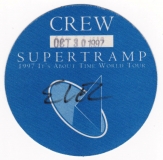 SUPERTRAMP - 1997 - Crew Pass - Its About Time Tour - Stuttgart