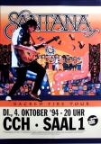 SANTANA - 1994 - Live In Concert - Sacred Fire Tour - Poster - Hamburg