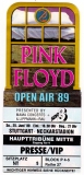 PINK FLOYD - 1989 - Ticket - Eintrittskarte - A Momentary Lapse of.. - Stuttgart