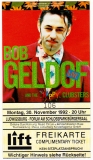 GELDOF, BOB - BOOMTOWN RATS - 1992 - Ticket - Eintrittskarte - Ludwigsburg