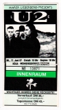 U2 - U 2 - 1985 - Ticket - Eintittskarte - Joshua Tree - Kln