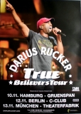 RUCKER, DARIUS - 2013 - Live In Concert - Believers Tour - Poster