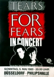 TEARS FOR FEARS - 1985 - In Concert - Songs from.. Tour - Poster - Dsseldorf