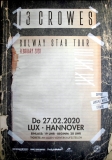 13 CROWES - 2020 - Plakat - In Concert - Solway Star Tour - Poster - Hannover***