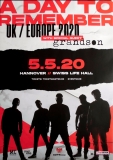 A DAY TO REMEMBER - 2020 - Plakat - In Concert - Grandson - Poster - Hannover