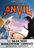 ANVIL - 2020 - Live In Concert - Legat At Last Tour - Poster - Hannover