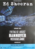SHEERAN, ED - 2019 - Plakat - Live In Concert - Poster - Hannover