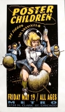 POSTER CHILDREN - 1995 - Plakat - In Concert - Poster - Chicago - Signed