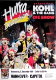 HURRA DEUTSCHLAND - 1991 - Plakat - Kohl and the Gang - Poster - Hannover***