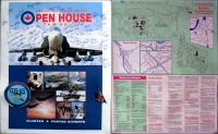 CANADIAN FORCES AIR - 1988 - Poster - Autogramme/signed - Soellingen***