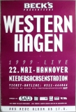 WESTERNHAGEN, MARIUS MLLER - 1999 - Live In Concert - Poster - Hannover