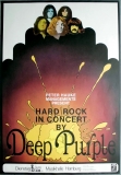 DEEP PURPLE - 1970 - Plakat - In Concert - In Rock Tour - Poster - Hamburg