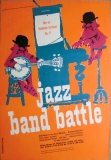 JAZZ BAND BATTLE - 1968 - Plakat - In Concert - Poster - Hamburg