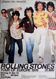 ROLLING STONES - 1976-05-31 - Plakat - Concert - Europe Tour - Poster - Köln