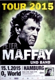 MAFFAY, PETER - 2015 - Live In Concert - Wenn das so ist Tour - Poster - Hamburg