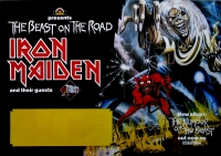 IRON MAIDEN - 1982 - Plakat - Live In Concert - Beast On The Road Tour - Poster