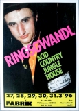 RINGSWANDL - 1996 - Plakat - Acid Country Jungle House Tour - Poster - Hamburg