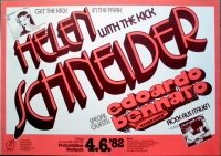 SCHNEIDER, HELEN - 1982 - Plakat - In Concert - Kick Tour - Poster - Hamburg