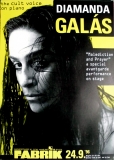 GALAS, DIAMANDA - 1996 - In Concert - Malediction and Prayer - Poster - Hamburg