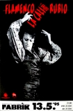 LA CALI RUBIO - 1995 - Plakat - Flamenco - Poster - Hamburg
