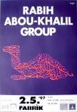RABIH ABOU KHALIL GROUP - 1997 - Live In Concert - Poster - Hamburg