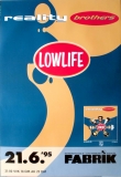 REALITY BROTHERS - 1995 - Live In Concert - Lowlife Tour - Poster - Hamburg - A