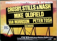MIDSUMMERNIGHTS DREAM - 1983 - Oldfield - Icehouse - Morrison - Poster - Essen