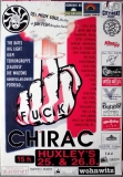 FUCK CHIRAC - 1995 - Plakat - Bates - Terrorgruppe - Pothead - Poster - Berlin