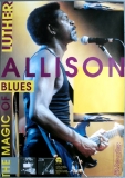 ALLISON, LUTHER - 1989 - Plakat - The Macic of Blues - Poster