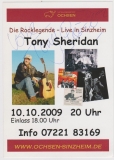 SHRIDAN, TONY - 2009 - Original Autogramm - Beatles - Eddie Cochran - Signiert