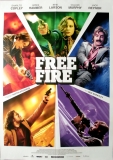 FREE FIRE - 2016 - Film - Brie Larson - Cillian Murphy - Poster