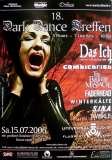 DARK DANCE TREFFEN 18. - 2006 - Das Ich - Faderhead - Combichrist - Poster - Lahr