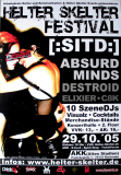 HELTER SKELTER - 2005 - SITD - Absurd Minds - Destroid - Poster - Karlsruhe